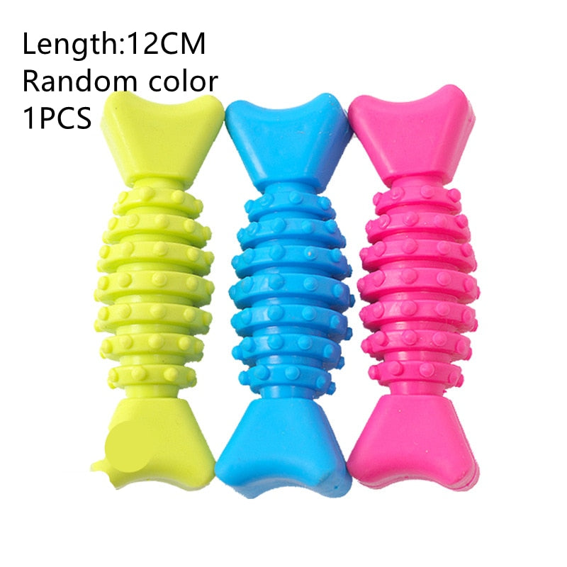 Dog Toys Teddy Puppy No Poison Health Chew Interactive Rubber Pacifier Bones Molar Clean Teeth Pet Toys Chew Toy Pet Products