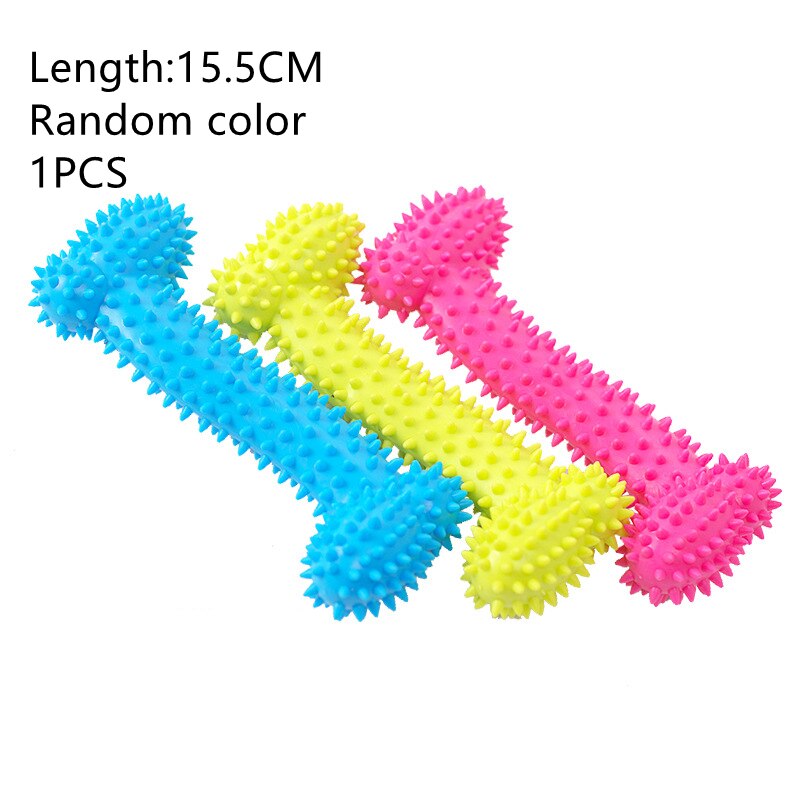 Dog Toys Teddy Puppy No Poison Health Chew Interactive Rubber Pacifier Bones Molar Clean Teeth Pet Toys Chew Toy Pet Products