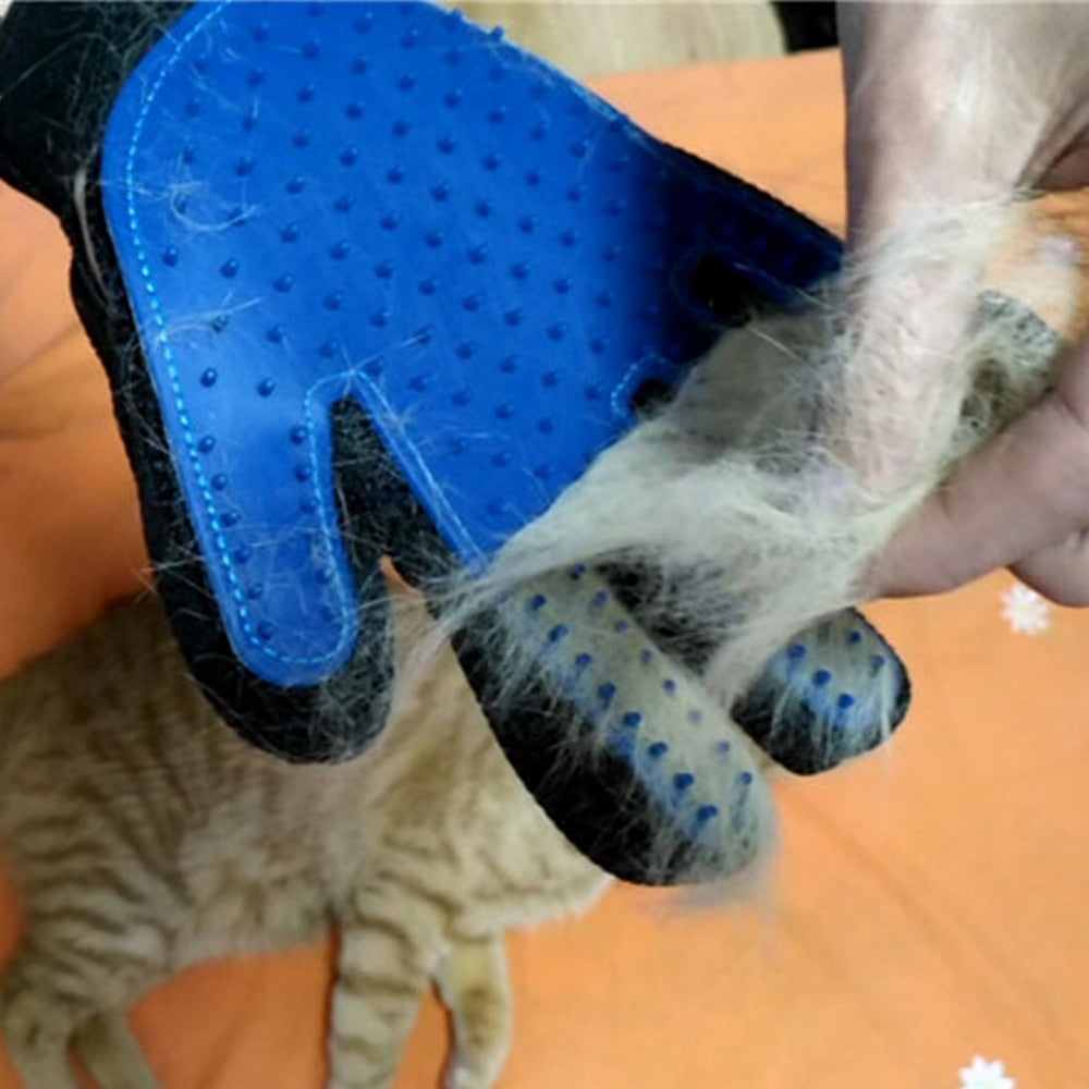 Cat Grooming Glove for Cat Comb for Hair Carding Good for Cats Accessories Products for Pets Grooming Brush Gatos Accesorios