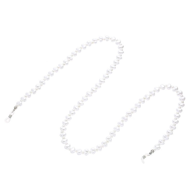 2020 Chic irregular imitation pearl glasses chain hanging neck Chain glasses rope lanyards sunglasses accessories