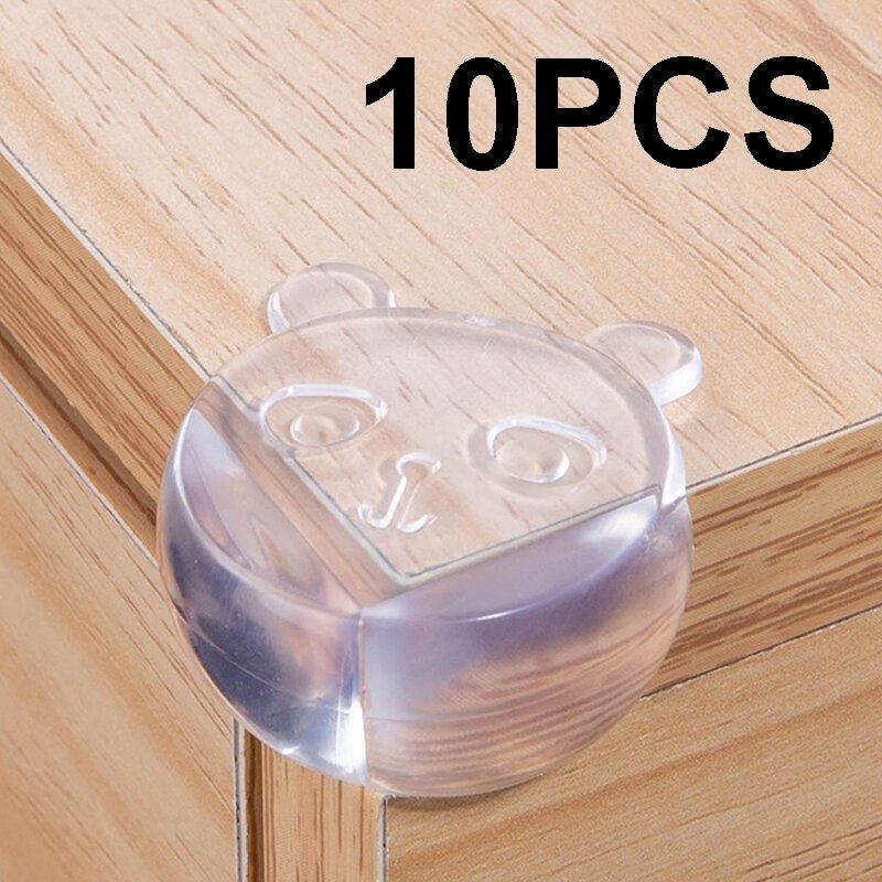 10pcs Baby Safety Silicone Corner Protector Eliastic Table Corner Edge Protection Cover For Children Anticollision Edge Guards C