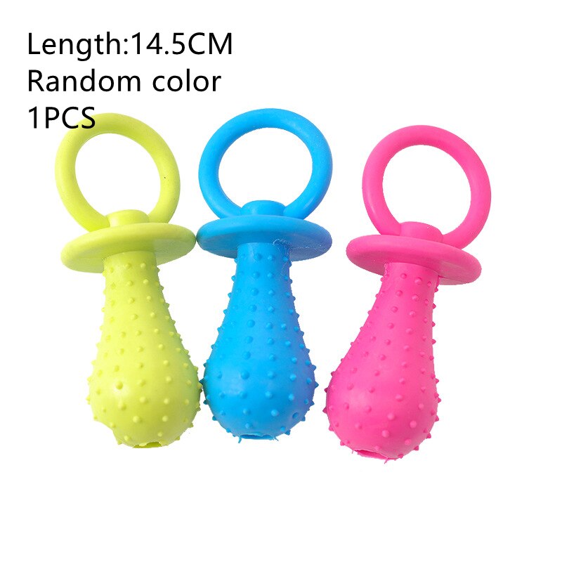 Dog Toys Teddy Puppy No Poison Health Chew Interactive Rubber Pacifier Bones Molar Clean Teeth Pet Toys Chew Toy Pet Products