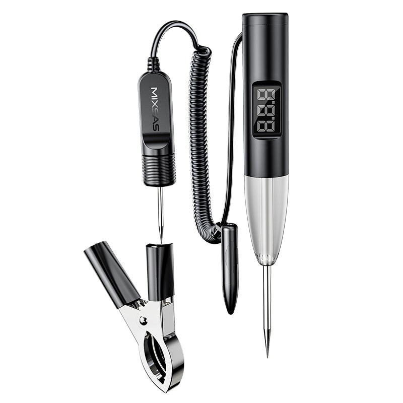 Auto Truck Voltage Electrical Circuit Tester Pen 603 LED Digital Display Power Probe Car Repair Automobile Diagnostic Tools