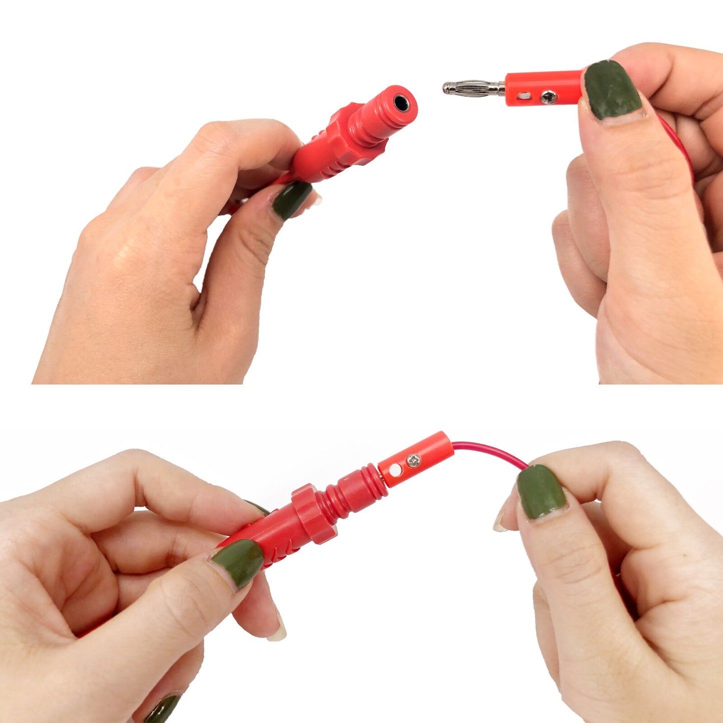 safety Test Clip Insulation Piercing Probes Clip Piercing Test Clip For Car Circuit Detection Diagnostic Tool test Clip Cable