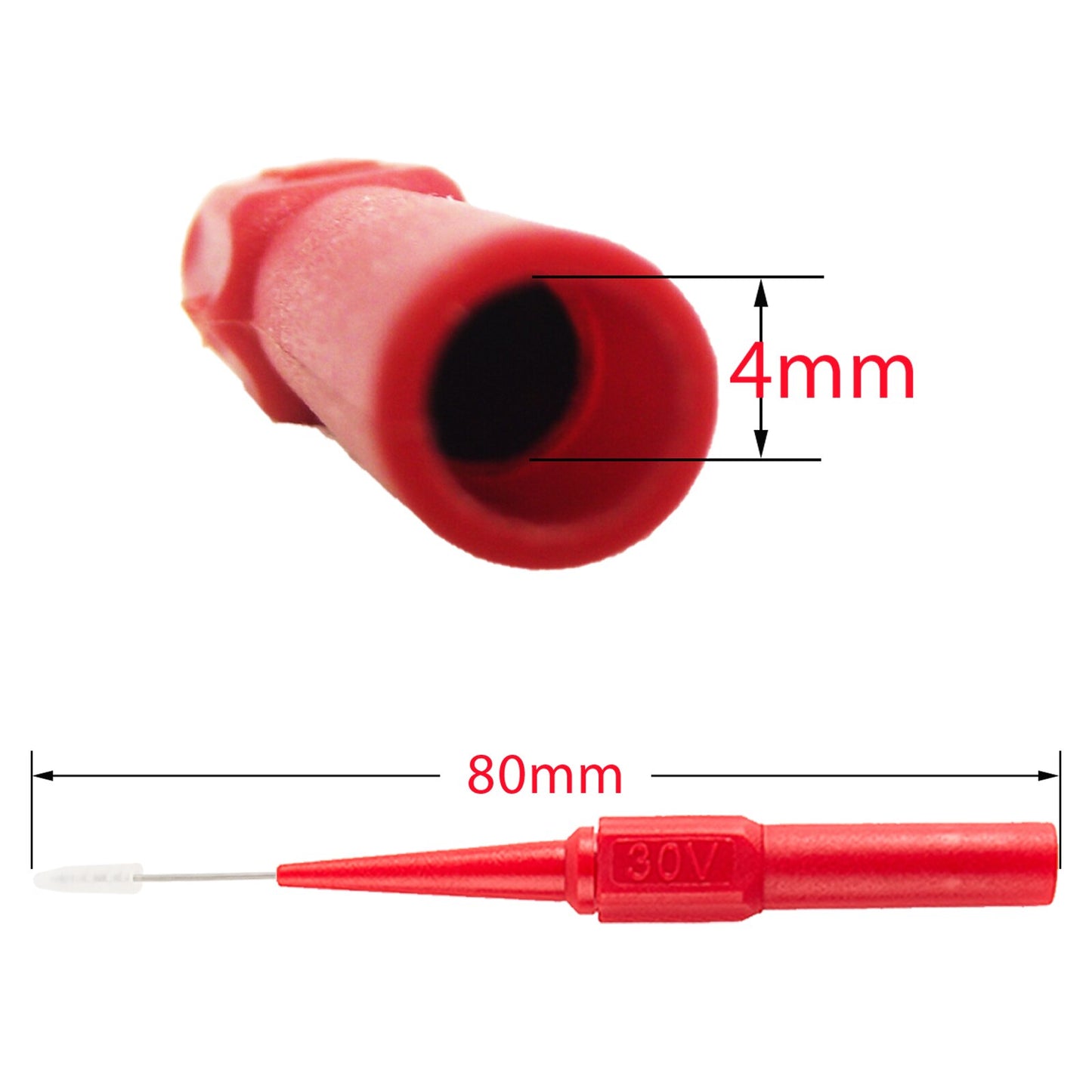 safety Test Clip Insulation Piercing Probes Clip Piercing Test Clip For Car Circuit Detection Diagnostic Tool test Clip Cable