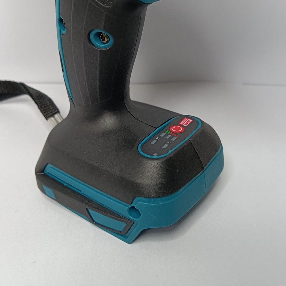 2 IN 1 Brushless Cordless Electric Impact Wrench 1/2 inch Screwdriver Socket Power Tools Compatible for Makita 18V Battery