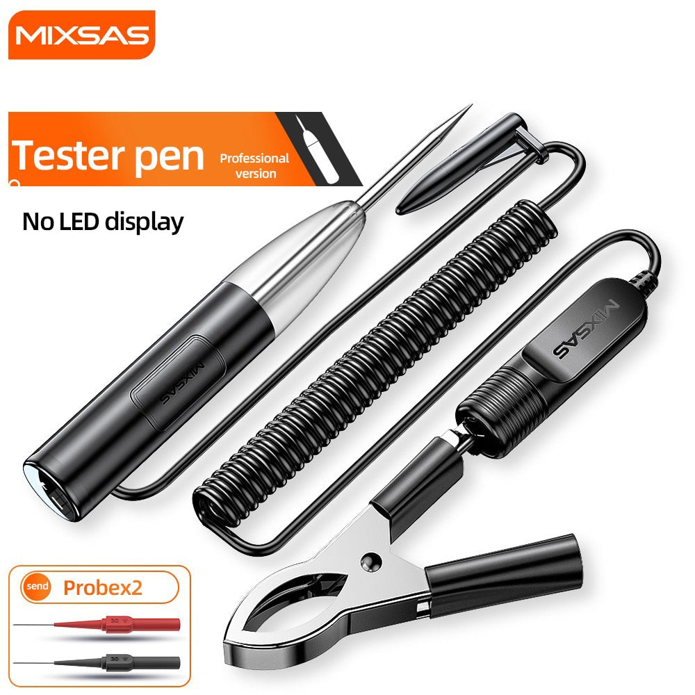 Auto Truck Voltage Electrical Circuit Tester Pen 603 LED Digital Display Power Probe Car Repair Automobile Diagnostic Tools
