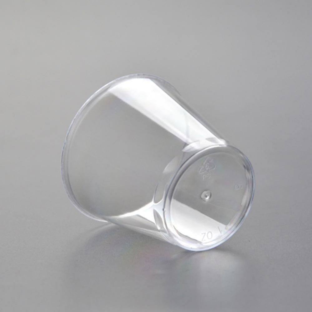 20pcs 30ml Plastic Glass Disposable Plastic Cups Clear Plastic Shot Glasses Jelly Dessert Cups Birthday Party Ice Cream Kitchen