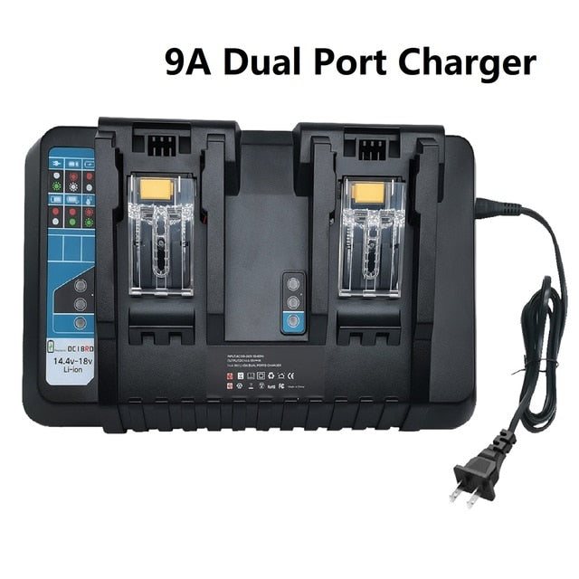 Battery Charger 18V For Makita Battery BL1830 BL1430 BL1840 1850 1860 1890 14.4v 18v 3A 6A Electric Power Tool Charger