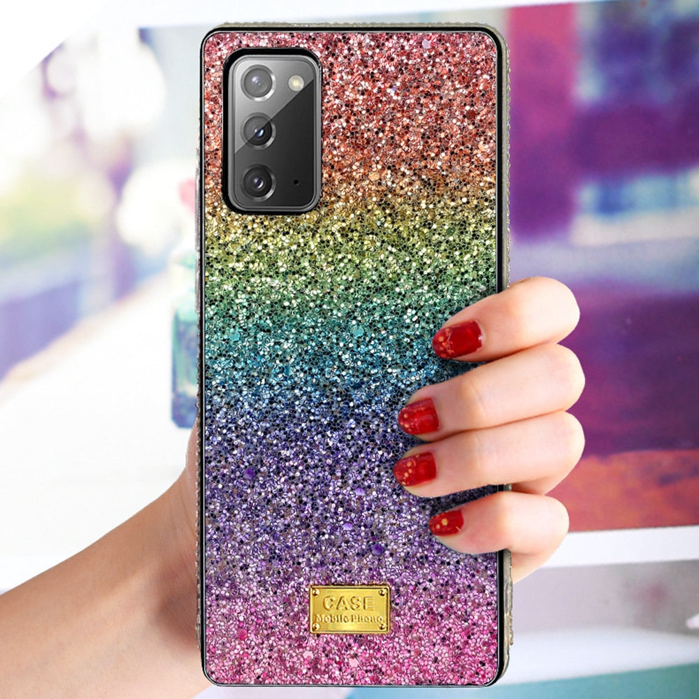Luxury Cute Phone Case For Motorola MOTO G8 Power Lite G Pro Stylus 2021 Fast MOTO G9 Power Play Plus Bling Glitter Cover Case