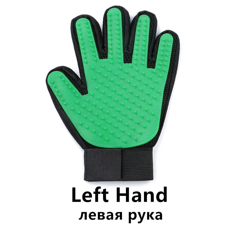 guante para gato dog Grooming Glove pet products mascotas cat Deshedding Hair Remove Cleaning Puppy Massage dla psa gatos perros