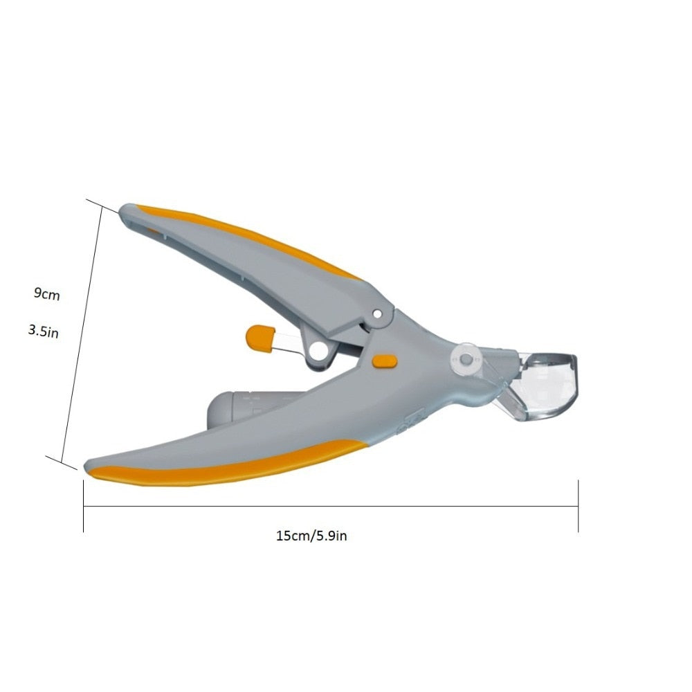 Dog Nail Scissors Pet Nail Clippers Cutter Grooming Electric Claw Scissors Cat Dog Products With Led Light Claw Nail Scissors