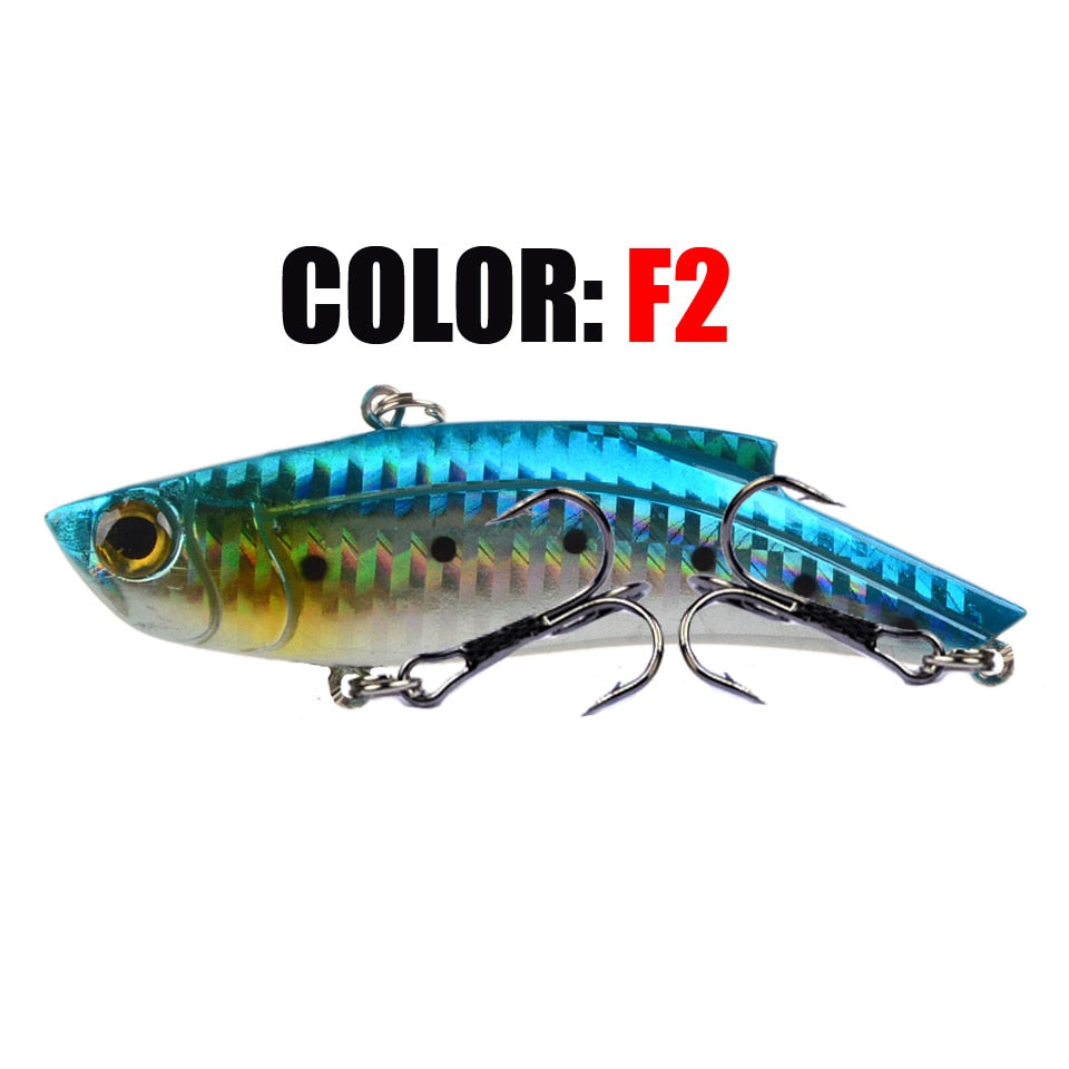 1PCS 90mm 27g Long Shot VIB Lure Sinking Crankbait Winter Fishing Lure Isca Artificial Perch Hard Wobblers