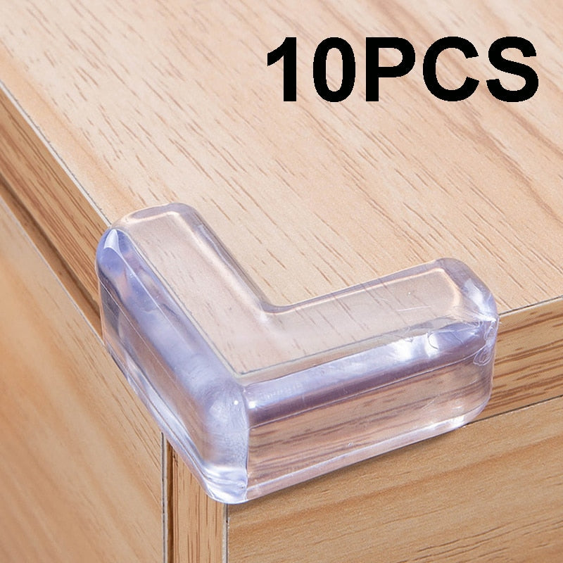 10pcs Baby Safety Silicone Corner Protector Eliastic Table Corner Edge Protection Cover For Children Anticollision Edge Guards C