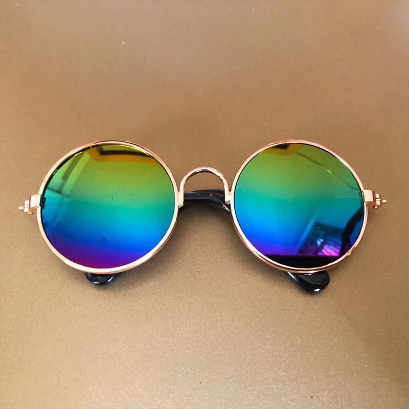 Glasses For a Cat Pet Products Goods For Animals Dog Accessories Cool Funny The Kitten Lenses Sun Photo Props Colored Sunglasses