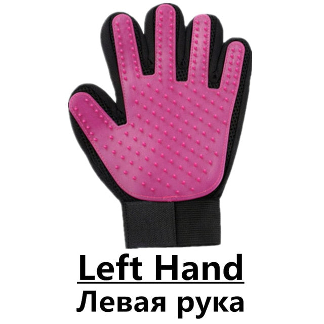guante para gato dog Grooming Glove pet products mascotas cat Deshedding Hair Remove Cleaning Puppy Massage dla psa gatos perros