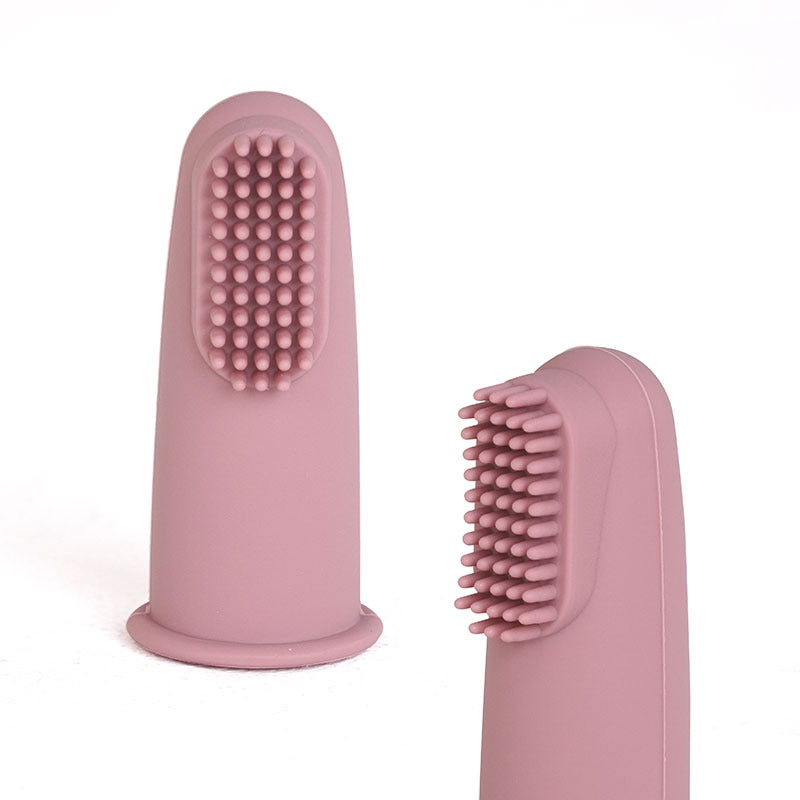 Baby Teether Children&#39;s Products Finger Food Grade Silicone Toothbrush Toys Toothbrush Head For Babies New Born Baby Items Gift