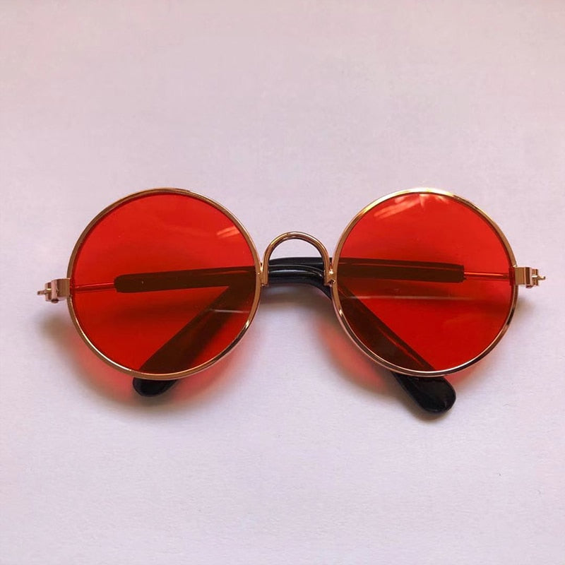 Glasses For a Cat Pet Products Goods For Animals Dog Accessories Cool Funny The Kitten Lenses Sun Photo Props Colored Sunglasses