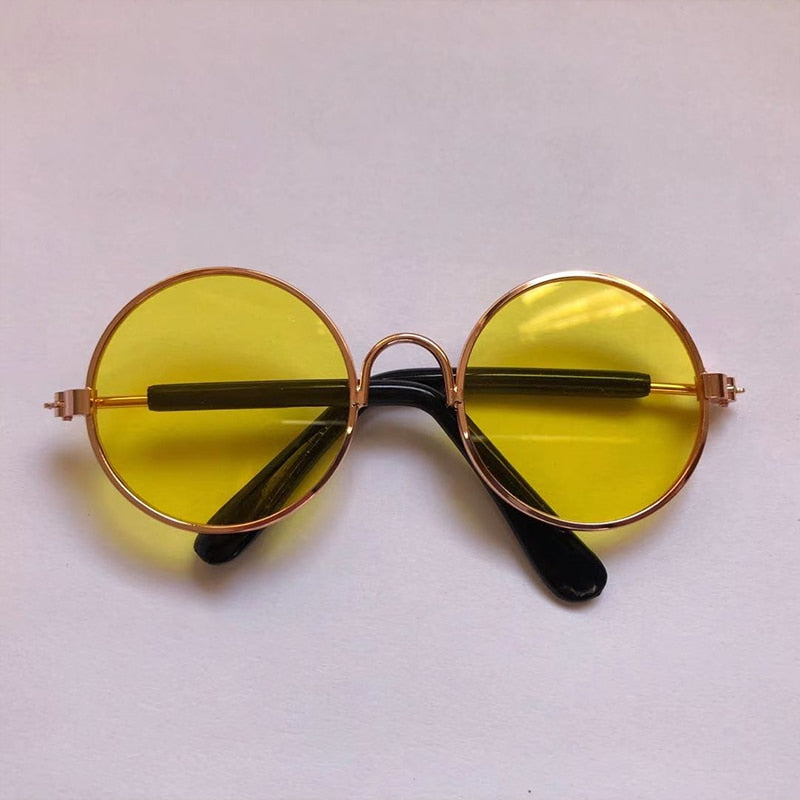 Glasses For a Cat Pet Products Goods For Animals Dog Accessories Cool Funny The Kitten Lenses Sun Photo Props Colored Sunglasses