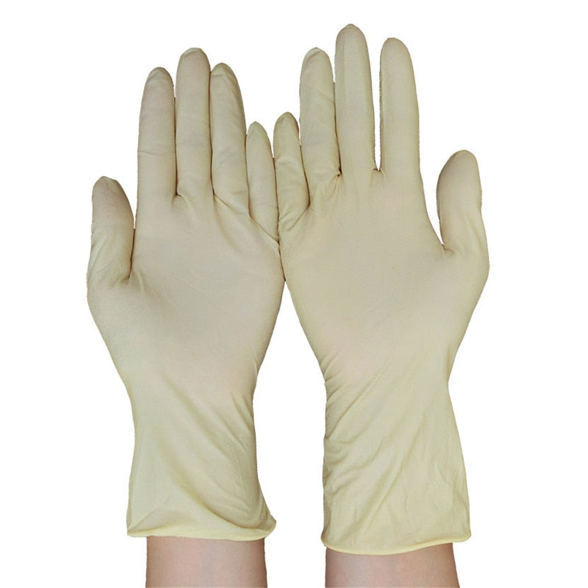 Hot Gloves  White Blue disposable nitrile gloves Latex for household cleaning products industrial washing, tattoo gloves S,M,L