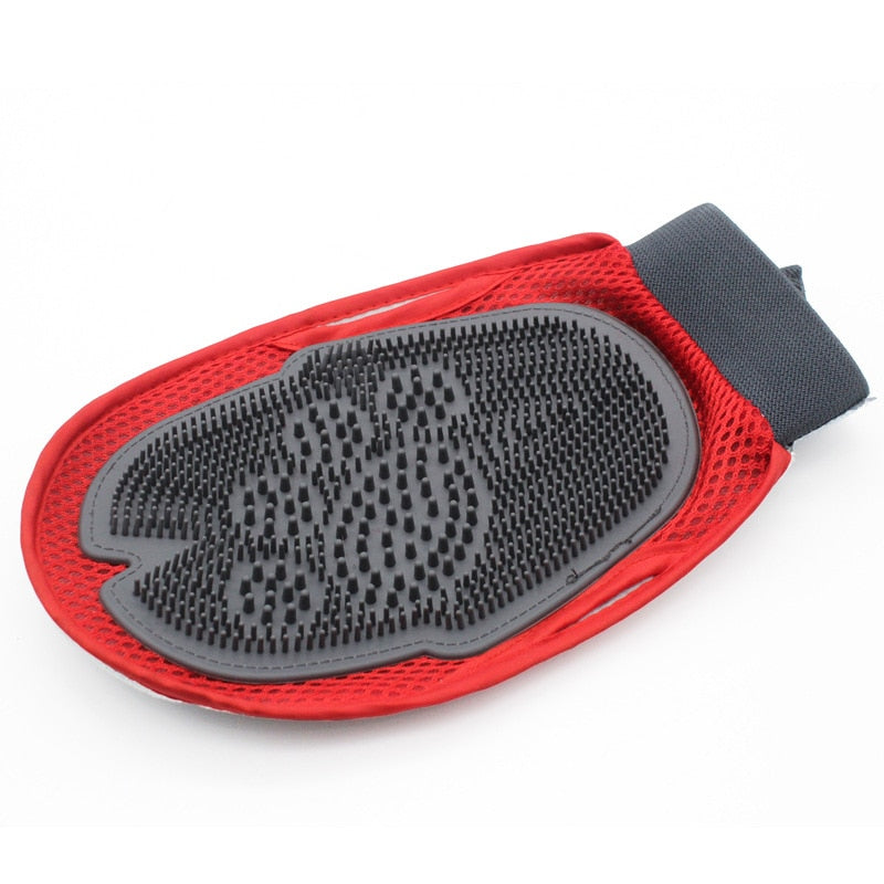 Pet Grooming Glove Hair Removal Brush Cat Dog Fur Hair Deshedding Gentle Efficient Dog Combs Pet bathing Massage Products