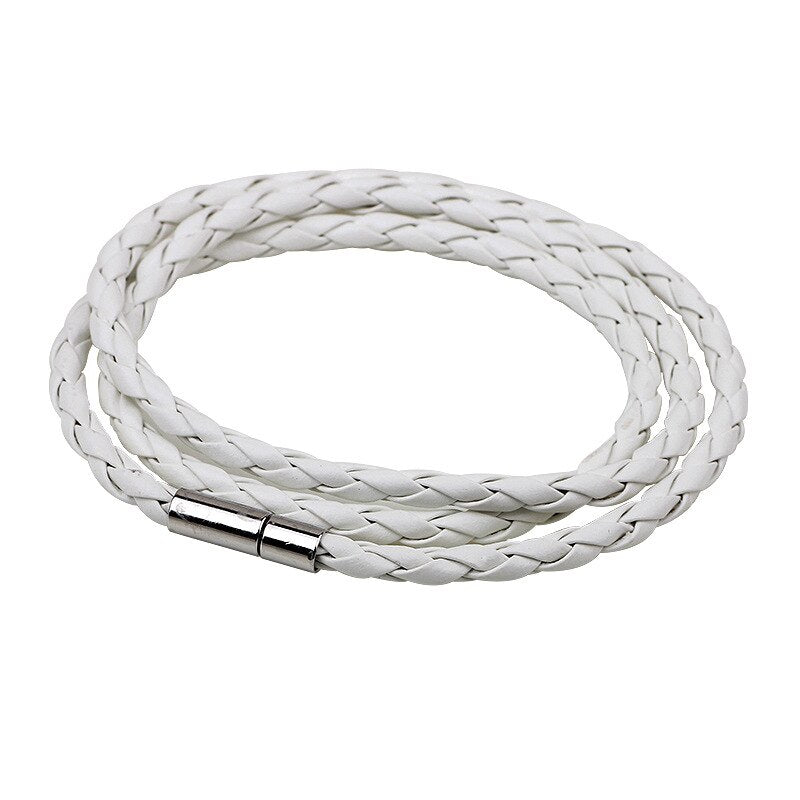 2022 Fashion PU Braided Leather Bracelets For Man Women Homme Couple Trendy Gift Best Sellers Products Jewelry Most Sold Charms