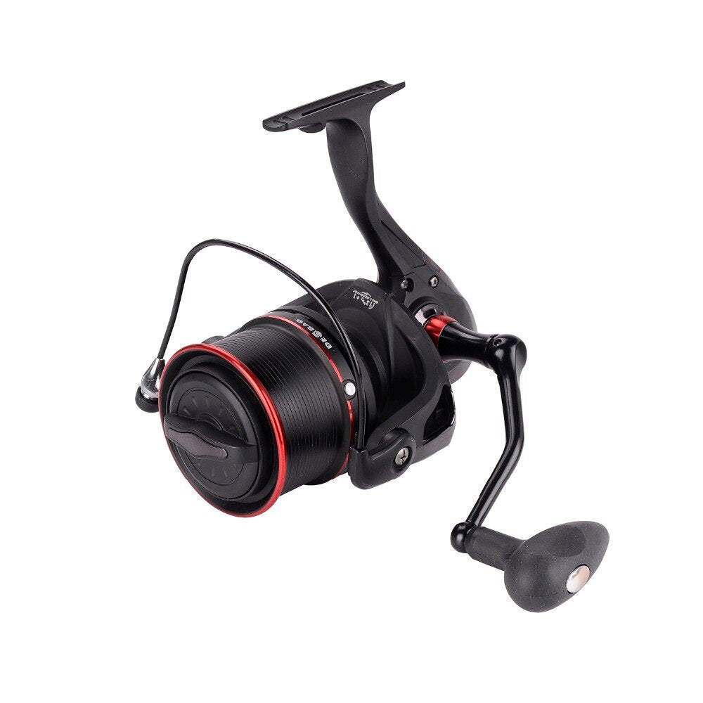 Superior Full Metal Spool Surf Spinning Fly Fishing Reels 13+1BB 8000 9000 10000  Big Long Shot Casting Fly Sea Wire Cup Wheel