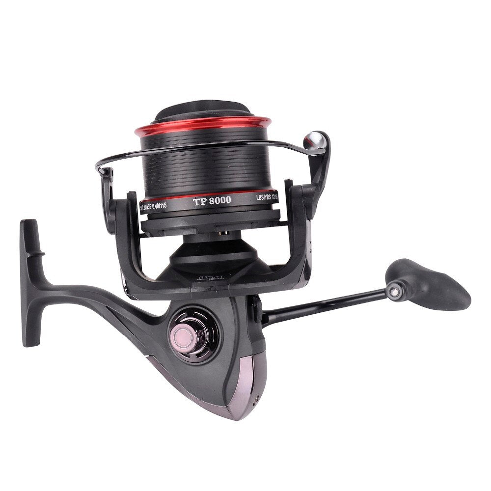 Superior Full Metal Spool Surf Spinning Fly Fishing Reels 13+1BB 8000 9000 10000  Big Long Shot Casting Fly Sea Wire Cup Wheel