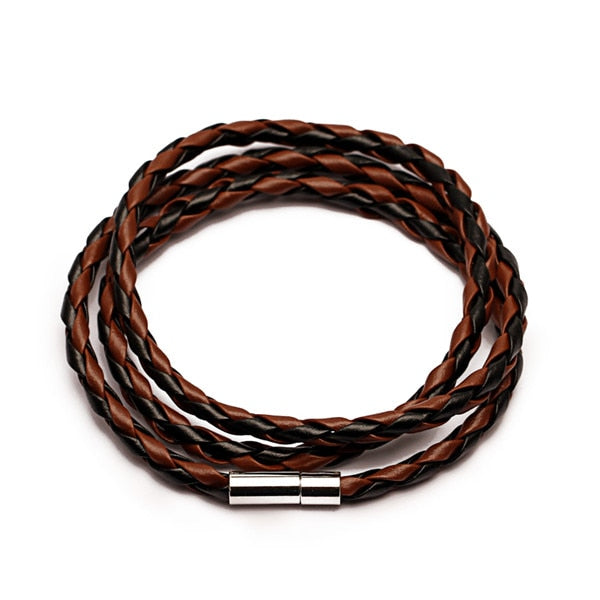 2022 Fashion PU Braided Leather Bracelets For Man Women Homme Couple Trendy Gift Best Sellers Products Jewelry Most Sold Charms