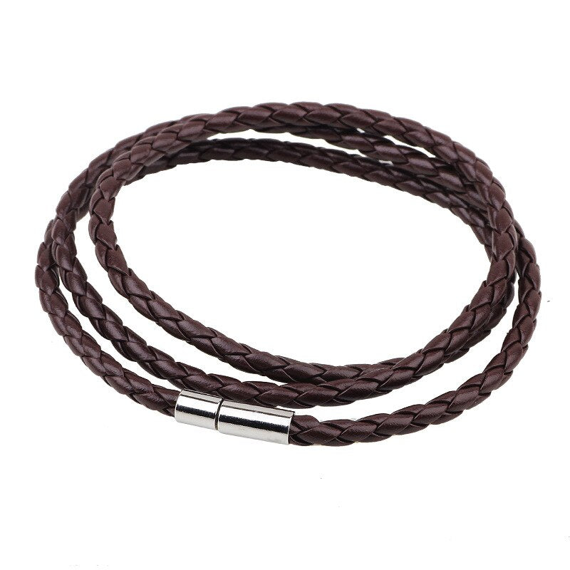2022 Fashion PU Braided Leather Bracelets For Man Women Homme Couple Trendy Gift Best Sellers Products Jewelry Most Sold Charms