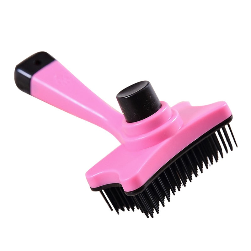 Dog Cat Hair Removal Comb Brush Plastic Pet Grooming Products for Cats Gotas Katten Brushes mascota Accessories cleaning Combs
