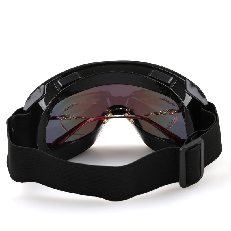 Outdoor UV400 Windproof Glasses Ski Glasses Dustproof Snow Glasses Men Motocross Riot Skiing Goggles myopia Available