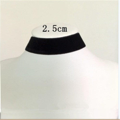 2022 New Fashion Black Velvet Choker Necklace For Women&#39;s Goth Neck Chain In Aesthetic Jewelry Accessories Trending Products