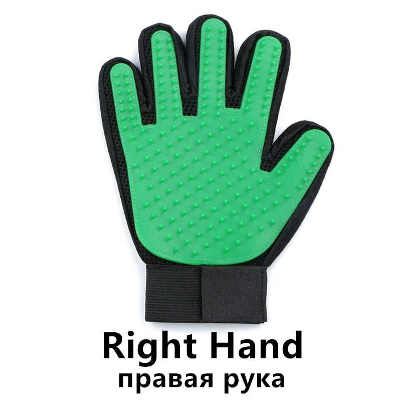 guante para gato dog Grooming Glove pet products mascotas cat Deshedding Hair Remove Cleaning Puppy Massage dla psa gatos perros
