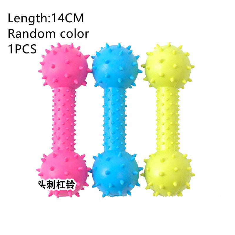 Dog Toys Teddy Puppy No Poison Health Chew Interactive Rubber Pacifier Bones Molar Clean Teeth Pet Toys Chew Toy Pet Products