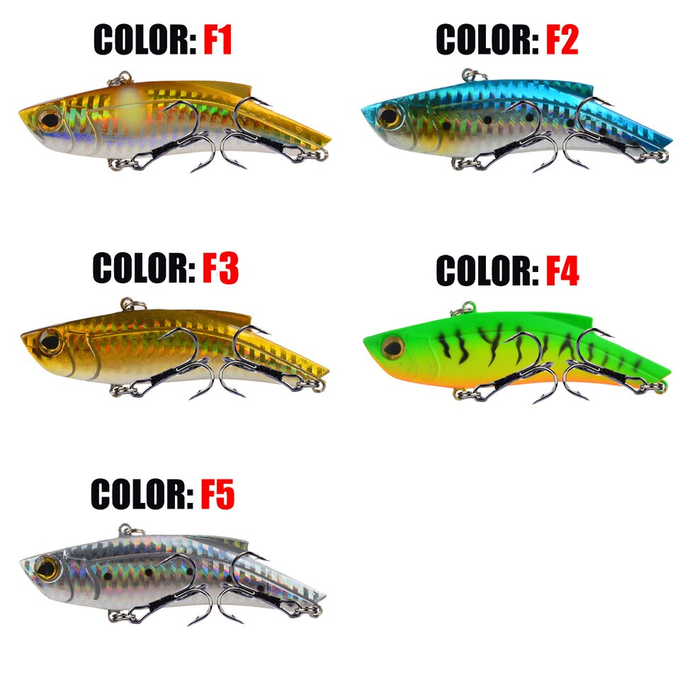1PCS 90mm 27g Long Shot VIB Lure Sinking Crankbait Winter Fishing Lure Isca Artificial Perch Hard Wobblers