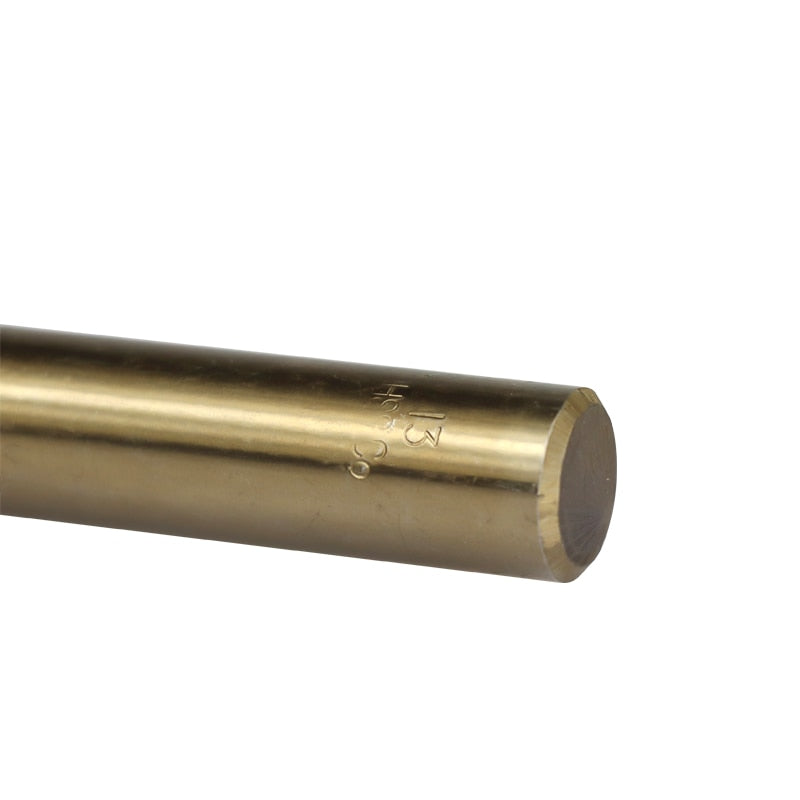 CMCP 1.0-13mm Cobalt Coated Twist Drill Bit Set HSS M35 Gun Drill Bit For Wood/Metal Hole Cutter Power Tools