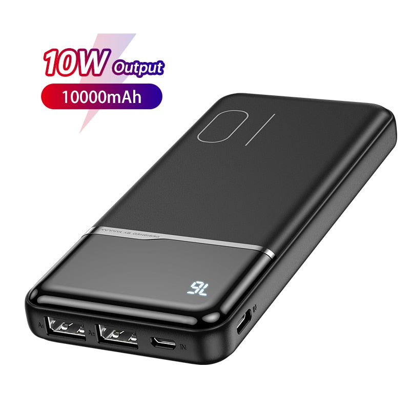 KUULAA power bank 10000mah portable charger for xiaomi redmi note 10 powerbank for poco x3 pro iPhone 13 12 11 pro max poverbank