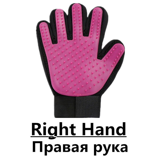 guante para gato dog Grooming Glove pet products mascotas cat Deshedding Hair Remove Cleaning Puppy Massage dla psa gatos perros