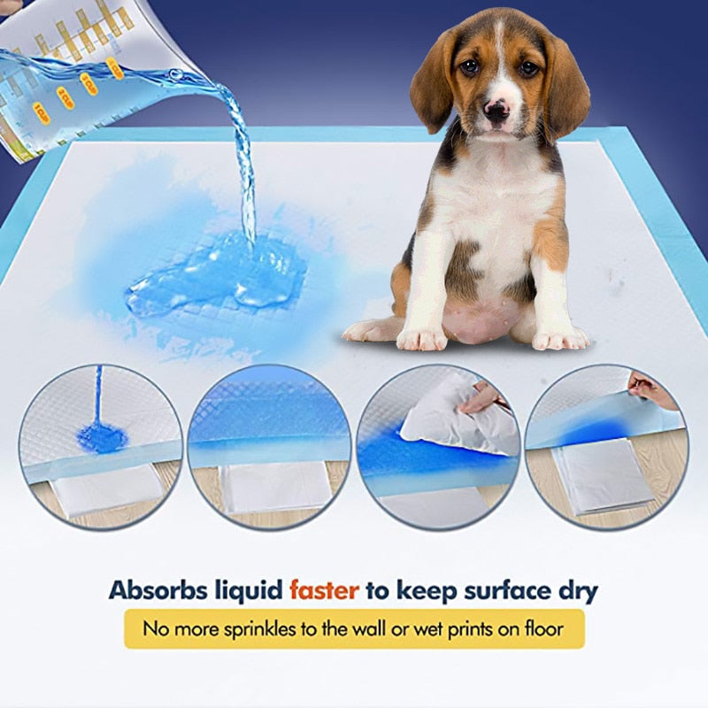 HOOPET Pet Training Pads Super Absorbent Diaper for Dogs Dog and Puppy Leak-proof Pee Pads with Quick-dry Surface Dog Products