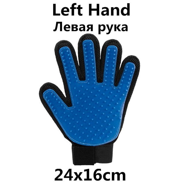 guante para gato dog Grooming Glove pet products mascotas cat Deshedding Hair Remove Cleaning Puppy Massage dla psa gatos perros
