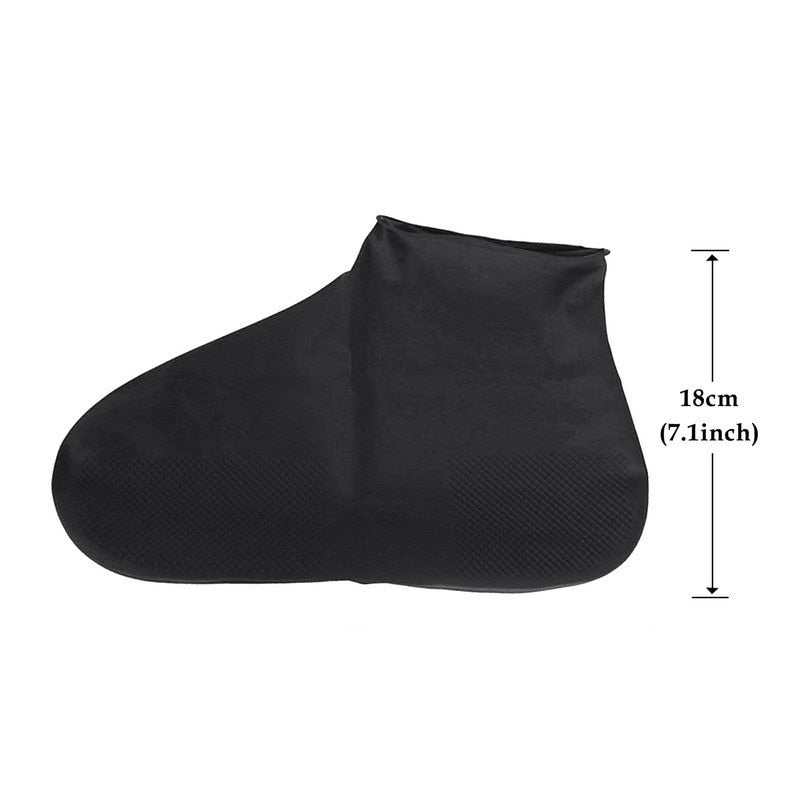 Rain Boots Waterproof Shoe Cover Silicone Unisex Shoes Protectors Waterproof Non-Slip Shoe Covers Reusable Outdoor Rainy Boots