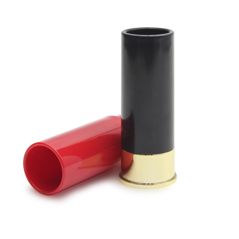 4PCS/set Shot Glass Creative High Quality Plastic Shotgun Bullet Shape Shot Glasses Water Wine Glass Party Drinkware Friend Gift