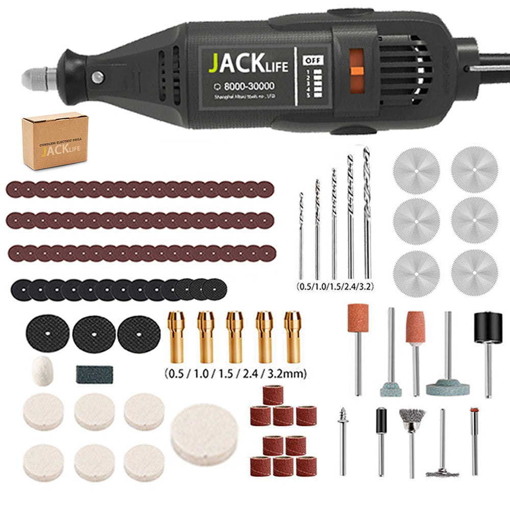 110V 220V Power Tools Electric Mini Drill Die Grinder Engraver Polisher with Rotary Tools Set Kit  For  3000 4000