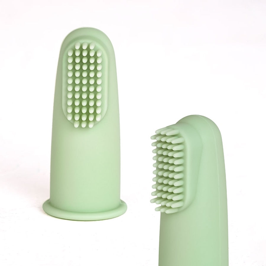 Baby Teether Children&#39;s Products Finger Food Grade Silicone Toothbrush Toys Toothbrush Head For Babies New Born Baby Items Gift