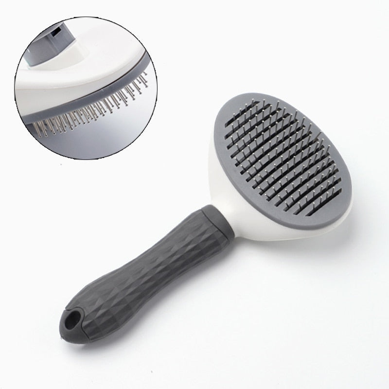 Dog Cat Hair Removal Comb Brush Plastic Pet Grooming Products for Cats Gotas Katten Brushes mascota Accessories cleaning Combs