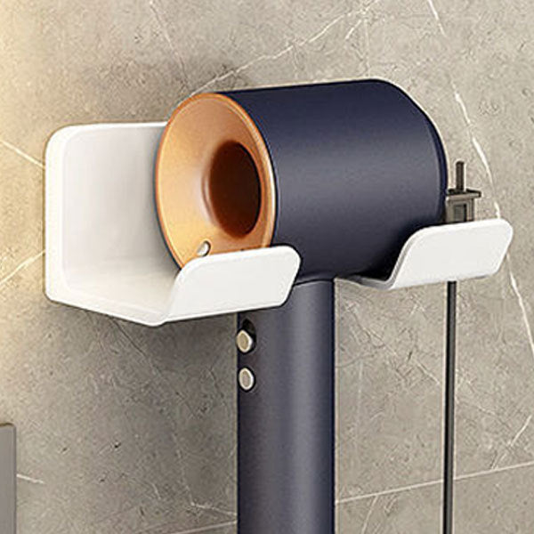 Wall Mounted Hair Dryer Holder For Dyson Bathroom Shelf without Drilling Plastic Hair dryer stand Bathroom Organizer