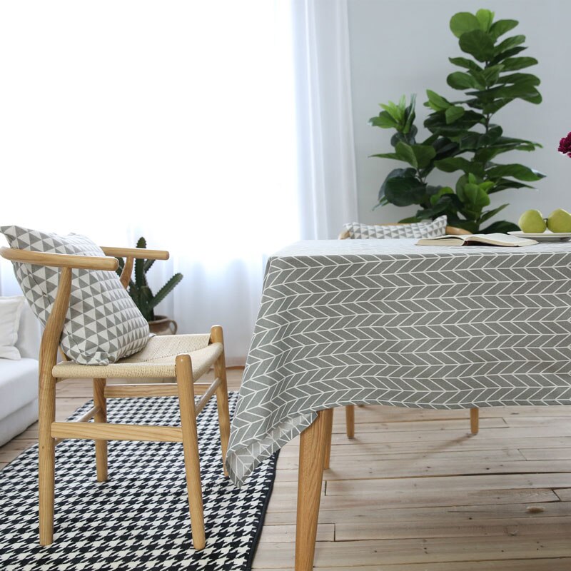 Decorative Table Cloth Cotton Linen Tablecloth Rectangular Tablecloths Dining Table Cover Obrus Tafelkleed mantel mesa nappe