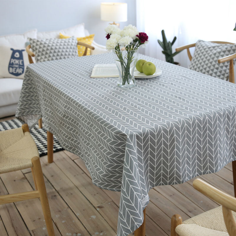 Decorative Table Cloth Cotton Linen Tablecloth Rectangular Tablecloths Dining Table Cover Obrus Tafelkleed mantel mesa nappe