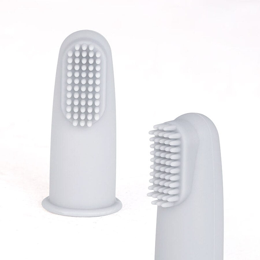 Baby Teether Children&#39;s Products Finger Food Grade Silicone Toothbrush Toys Toothbrush Head For Babies New Born Baby Items Gift